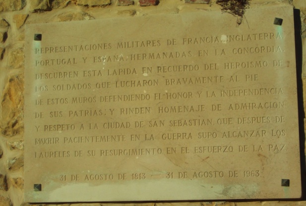 Donostia 1813-1963 armada española genozidioa
